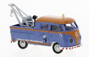 1/87 Brekina VW T1 b DoKa VW Kundendienst Abschleppwagen 32838