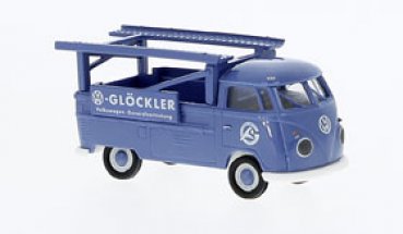 1/87 Brekina # 2384 VW T1 b Renntransporter Glöckler 32868