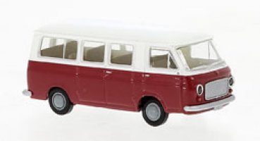 1/87 Brekina Fiat 238 Bus, weiss/rot 34416
