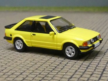 1/87 PCX Ford Escort MK III XR3i gelb, 1982, 870788
