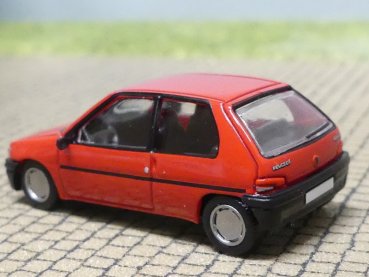 Preview: 1/87 PCX Peugeot 106 rot 1991, 870748