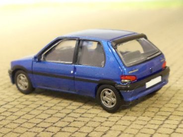 Preview: 1/87 PCX Peugeot 106 dunkelblau 1991, 870751