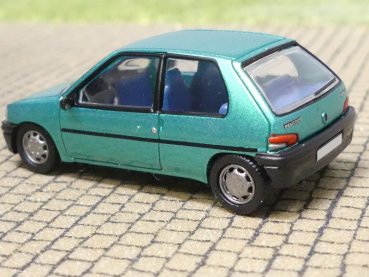 Preview: 1/87 PCX Peugeot 106, grün 1991, 870749