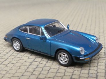 1/87 Brekina Porsche 911 Coupe blau metallic ab 1976 16301