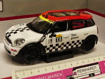 1/24 Maisto Mini Countryman weiß/rot 31367