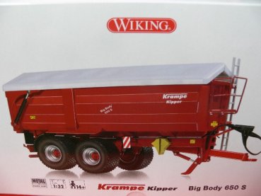 1/32 Wiking Krampe Kipper Big Body 650 S 0773 35