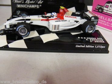 1/43 Minichamps B.A.R Honda 006 A. Davidson 2004 #35 400040035
