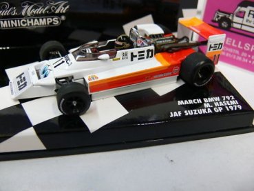 1/43 Minichamps March BMW 792 M. Hasemi JAF Suzuka 1979