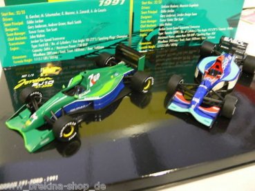1/43 Minichamps '91-'92 Jordan 191 Ford 192 Yamaha 402109192