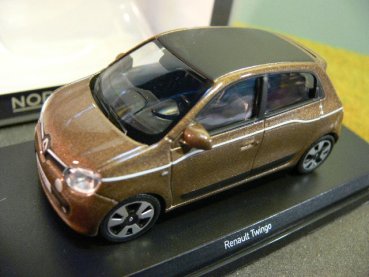 1/43 Norev Renault Twingo 2014 cappuccino-braun 517415