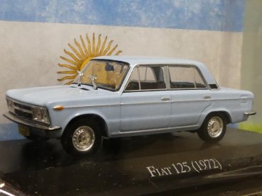 1/43 FIAT 125 hellblau 1972
