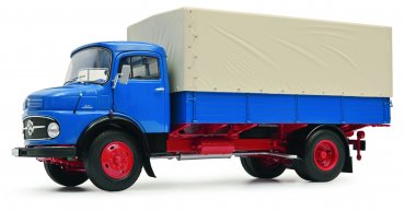1/18 Schuco MB L 911 blau 450044800