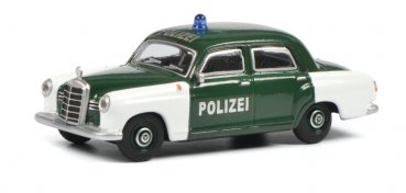 1/64 Schuco MB 180D Ponton Polizei 452022300