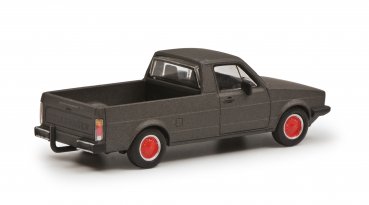 1/64 Schuco VW Caddy Pritsche anthrazit 45 203 3600