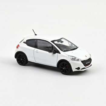 1/43 Norev Peugeot 208 GTi 30TH 2014 Pearl White 372828