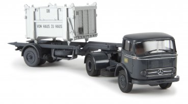 1/87 Brekina MB 338 DB mit Container offen 48017