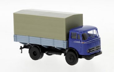 1/87 Brekina MB 328 Pritsche/Plane blau/schwarz 48037