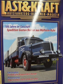 Last & Kraft 2008 / 4 Nutzfahrzeug Oldtimer Magazin