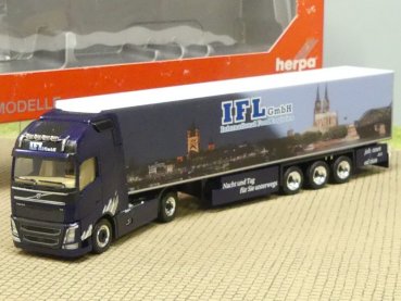 1/87 Herpa Volvo FH GL XL IFL International Food Logistik Kühlkoffer-SZ 305655