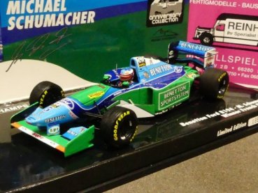 1/43 Minichamps Bennetton Ford b194 M.Schuhmacher Winner French GP 1994 517 940705