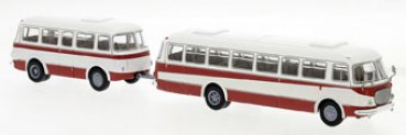 1/87 Brekina JZS Jelcz 043 Bus mit PA 01 weiß/rot 58272