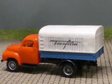 Preview: 1/87 Brekina Opel Blitz Tesafilm Pritsche/Plane