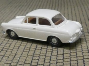 1/87 Brekina VW 1500 Limousine weiß Radkappen chrom