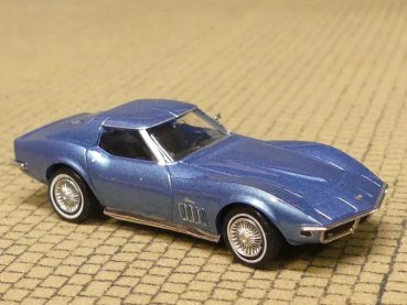 1/87 Brekina Chevrolet Corvette C3, blau 19990