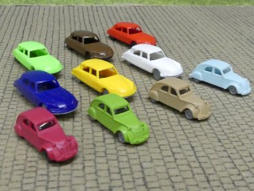 1/160 N-Spur Citroen DS/2CV verschiedene Farben, N Set #1