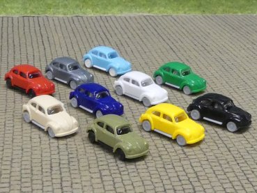 1/160 N-Spur VW Käfer verschiedene Farben 10 Stück, N Set #2