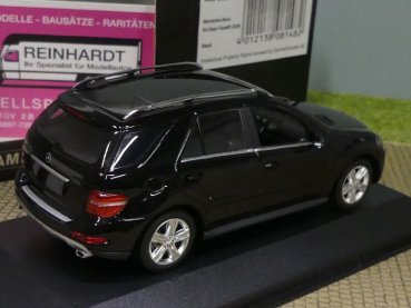 1/43 Minichamps MB M-Klasse Facelift 2008 schwarz 400 037600