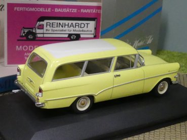 Preview: 1/43 Minichamps Opel Rekord P1 Caravan 1958-1960 hellgelb 430 043210