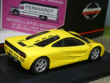 Preview: 1/43 Minichamps MB McLaren F1 gelb Roadcar 530 133436