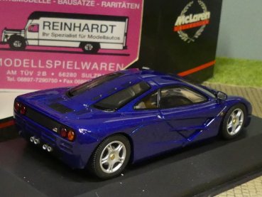 1/43 Minichamps McLaren F1 GTR Roadcar blaumetallic 530 133435