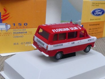 Preview: 1/87 Brekina Ford Transit SRF der Feuerehr Ulm Florian Ulm 3
