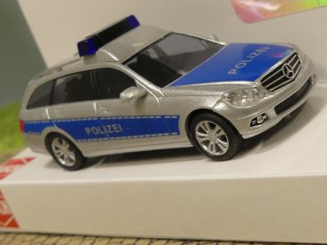 1/87 Busch MB C-Klasse T-Modell Polizei 43661