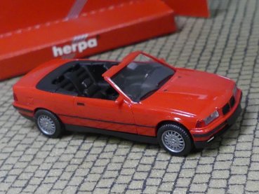 1/87 Herpa BMW 325i Cabrio rot 021388