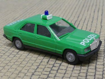 1/87 Herpa MB 190 Polizei grün