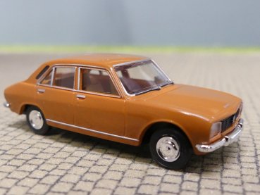 1/87 Brekina Peugeot 504 braun SAI 2084
