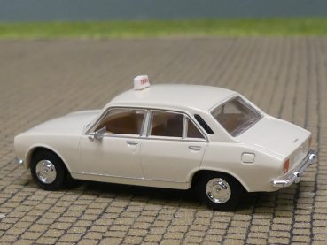 1/87 Brekina Peugeot 504 TAXI hellelfenbein