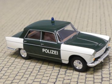 1/87 Brekina Peugeot 404 Polizei Saarland 29006