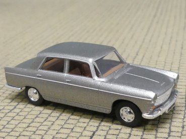 1/87 Brekina Peugeot 404 grau metallic