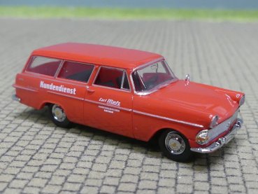 1/87 Brekina Opel Rekord P2 Caravan Metz Feuerwehrgerätefabrik 20139