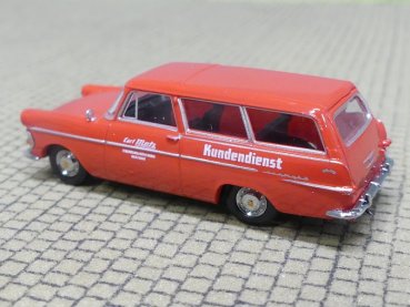 1/87 Brekina Opel Rekord P2 Caravan Metz Feuerwehrgerätefabrik 20139