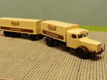 1/87 Brekina Büssing 8000 Brandt Zwieback SONDERPREIS Sondermodell Reinhardt