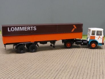 1/87 Brekina MAN F7 Lommertz Plane Sattelzug 78162
