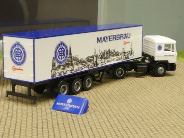 1/87 Albedo MAN F90 MAYERBRÄU Koffer-Sattelzug