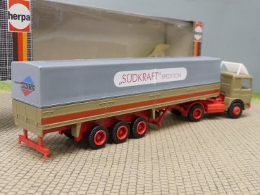 1/87 Herpa MAN F80 SÜDKRAFT Spedition Planen-Sattelzug