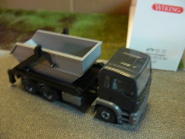 1/87 Wiking MAN TGA Absetzkipper schwarz 679 02 B