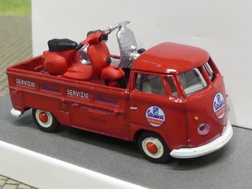 1/87 Schuco VW T1 Vespa + Roller 265 0400